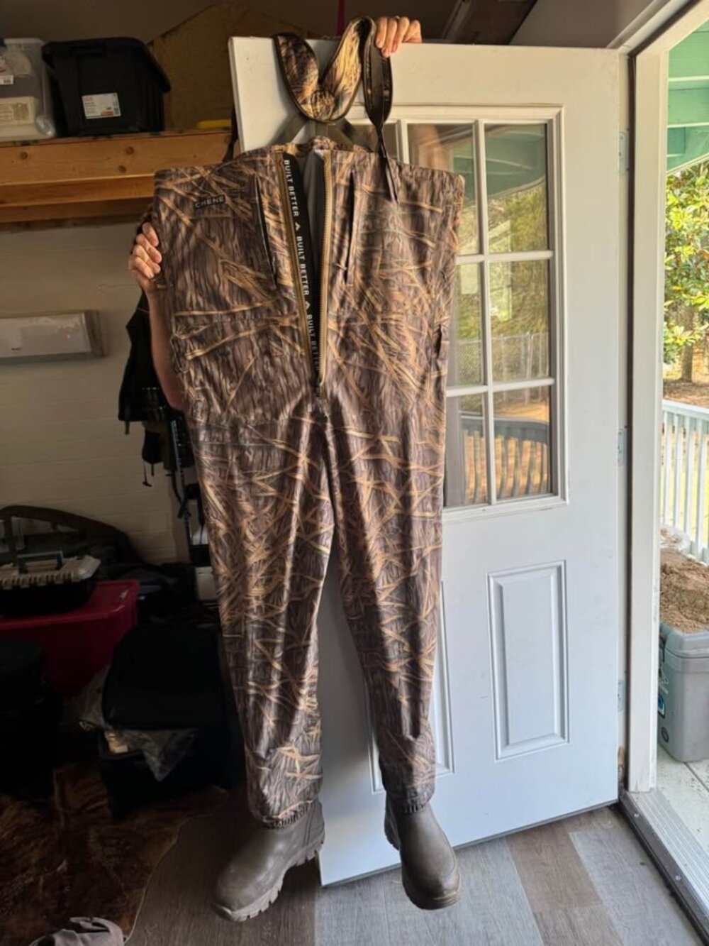 Chene Waders Size 2XL Boot 12 Used Lightly Shadowgrass